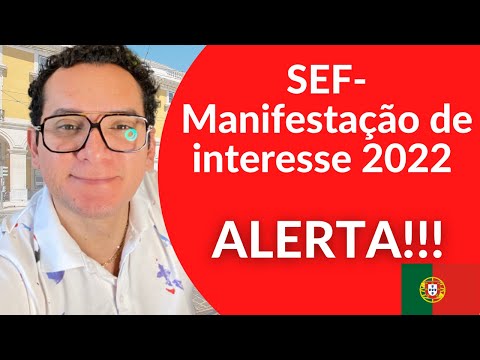 SEF-MANIFESTAÇÃO DE INTERESSE 2022 Manifestação de interesse como dar entrada.