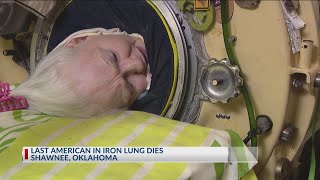 Last American in iron lung dies in Shawnee, Oklahoma