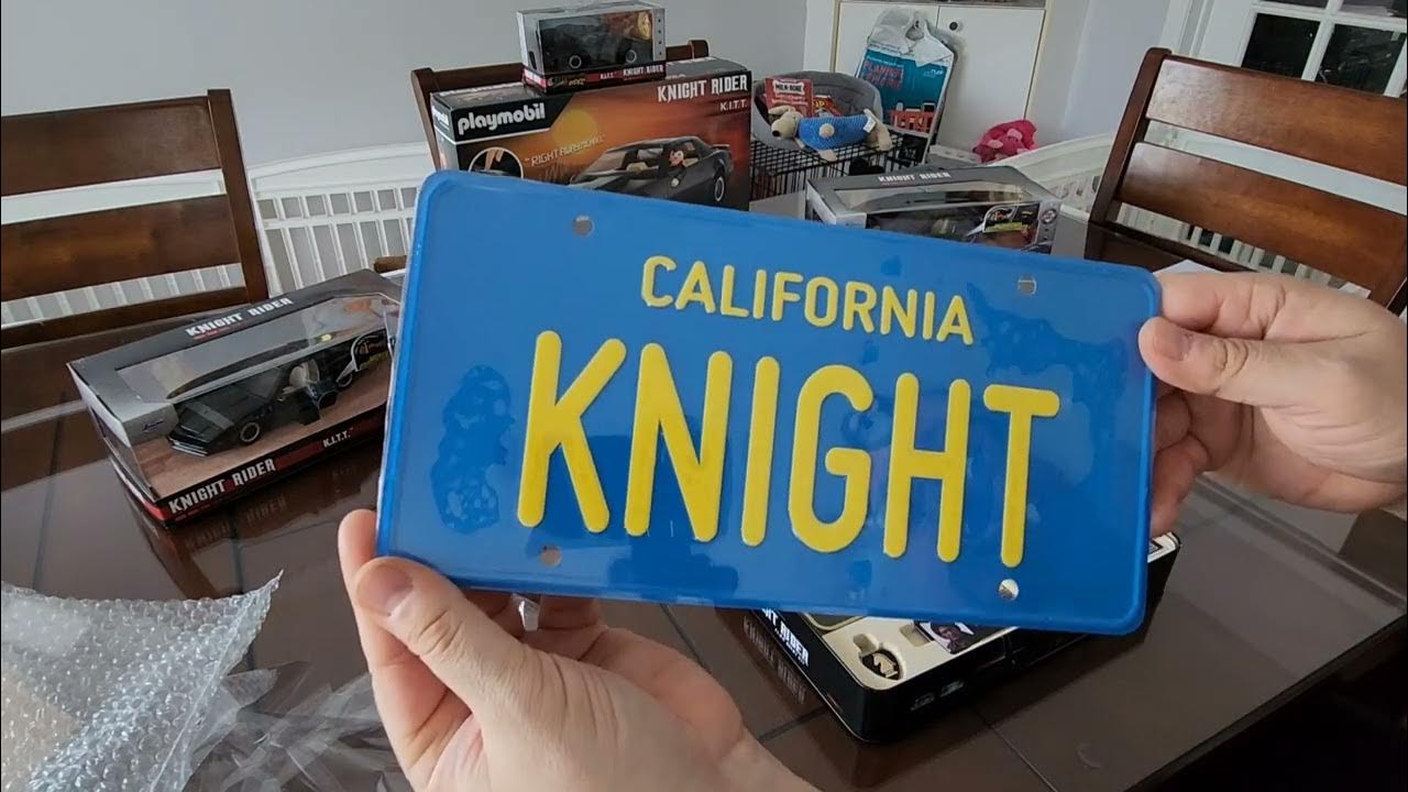 knight Rider Flag agent kit collectable unboxing... YouTube