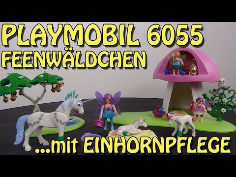 "PLAYMOBIL 6055 - FEENWÄLDCHEN MIT EINHORNPFLEGE" -Vorstellung