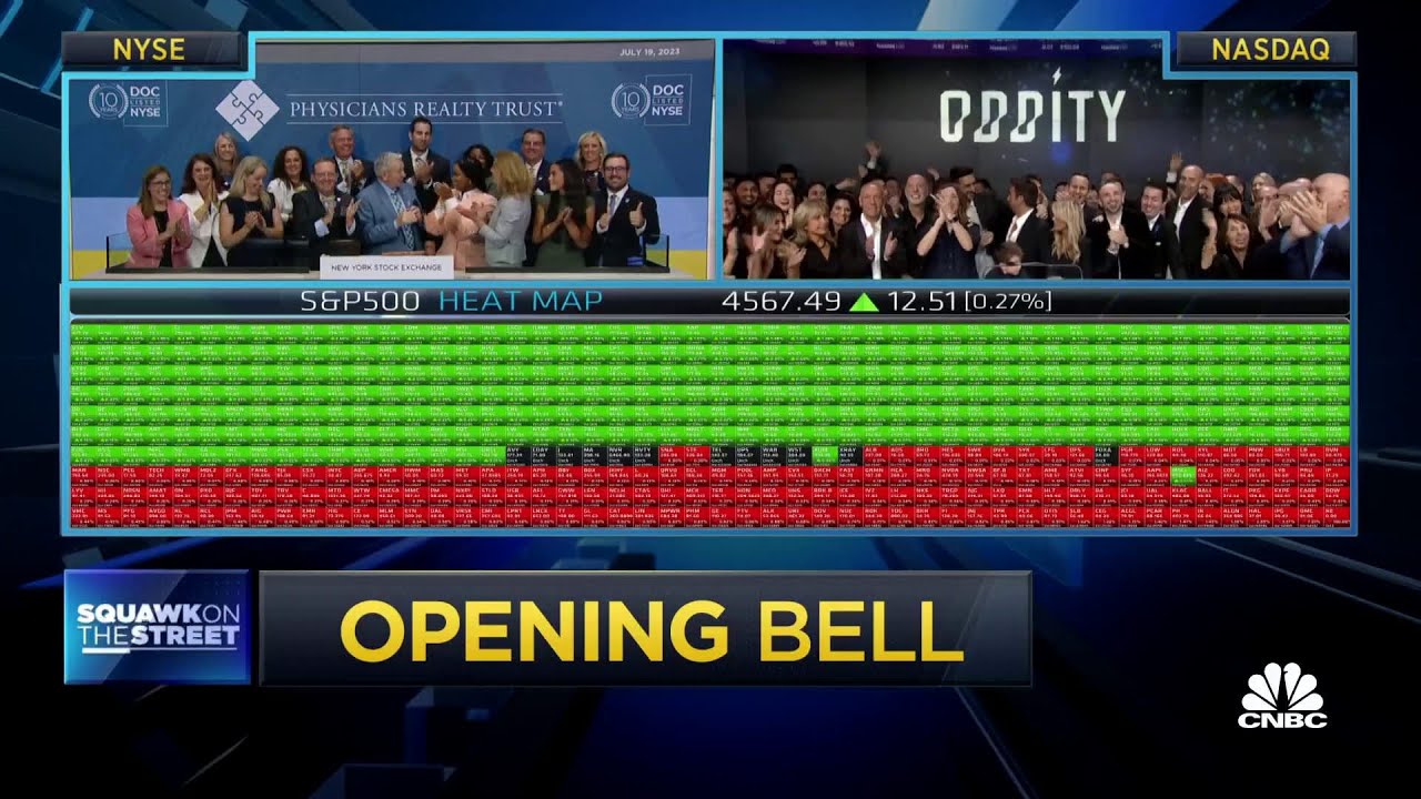 Opening Bell: July 19, 2023 - YouTube