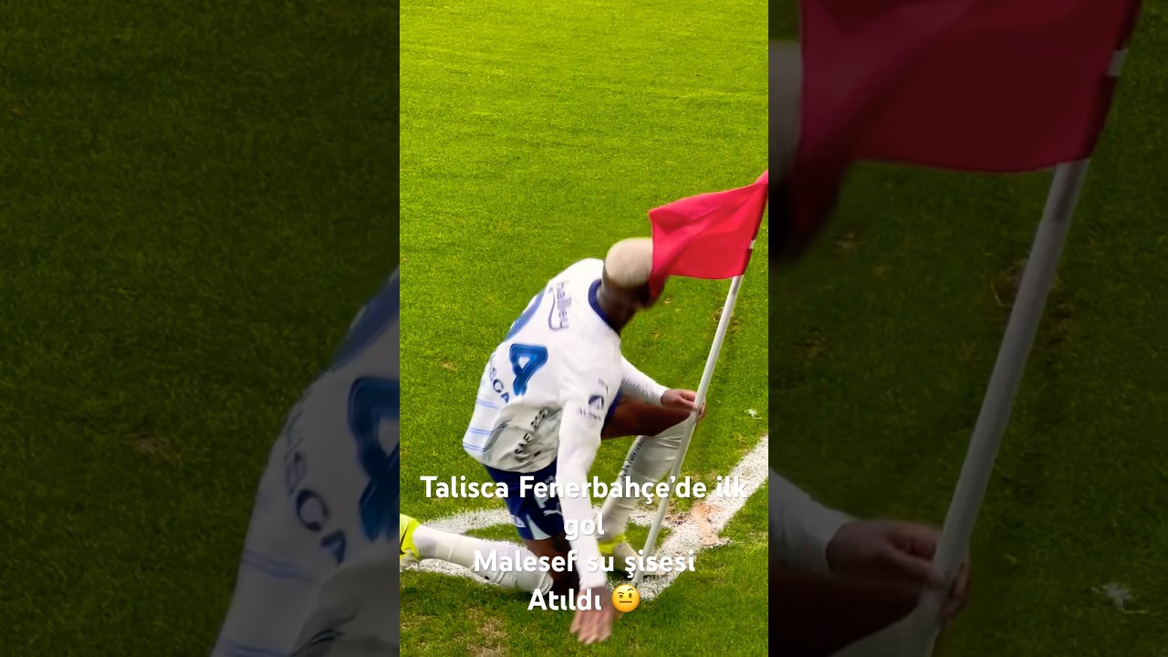 Anderson Talisca Fenerbahçe de ilk golü alanyaspor a karşı geldi. Şampiyon Fenerbahçe