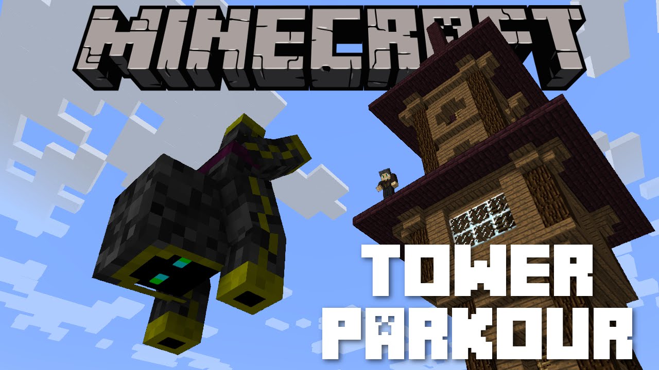 Minecraft: Tower Parkour! (ULTRA FAST MOTION ALERT!)