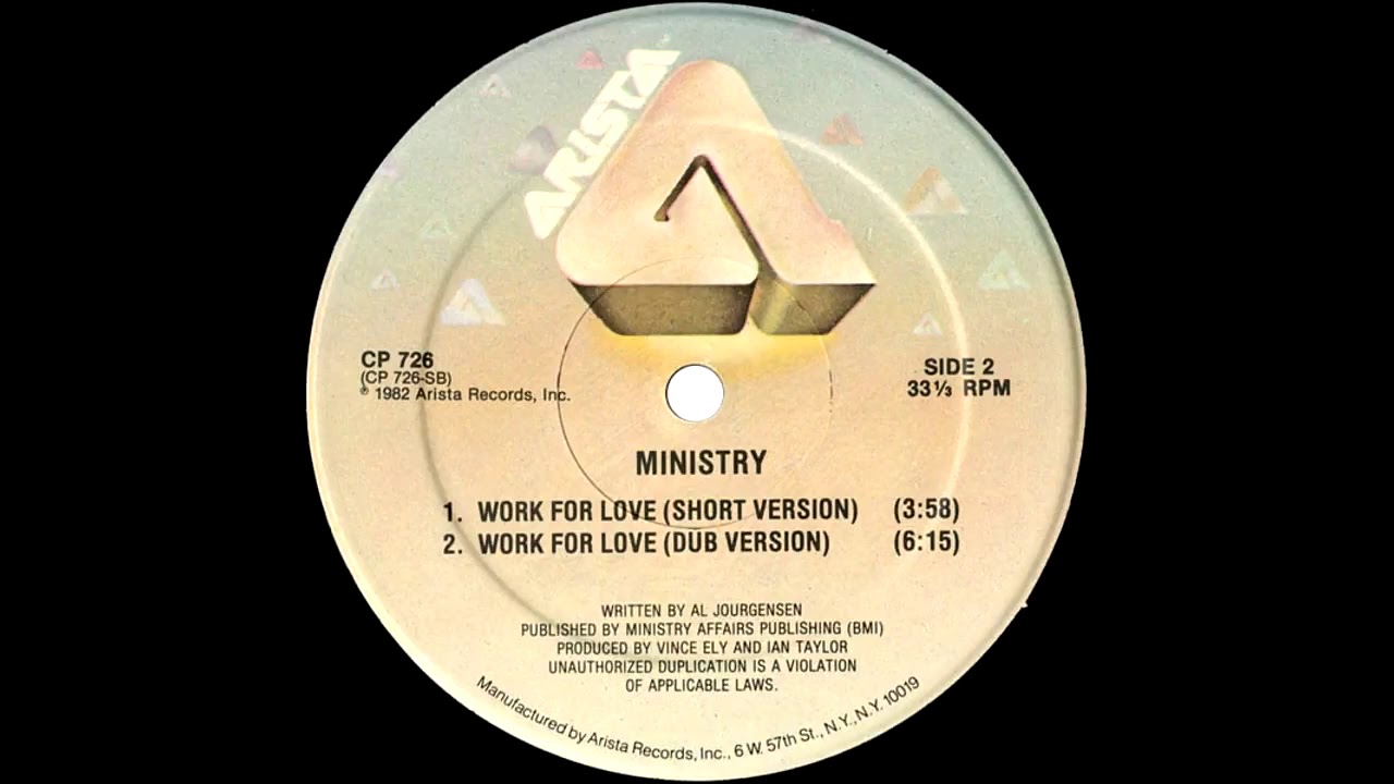 Ministry - Work For Love (Dub Version) 1982 - YouTube