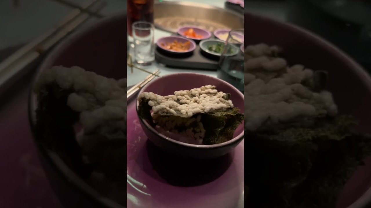 Korean BBQ on Virgin Voyages Cruise! 