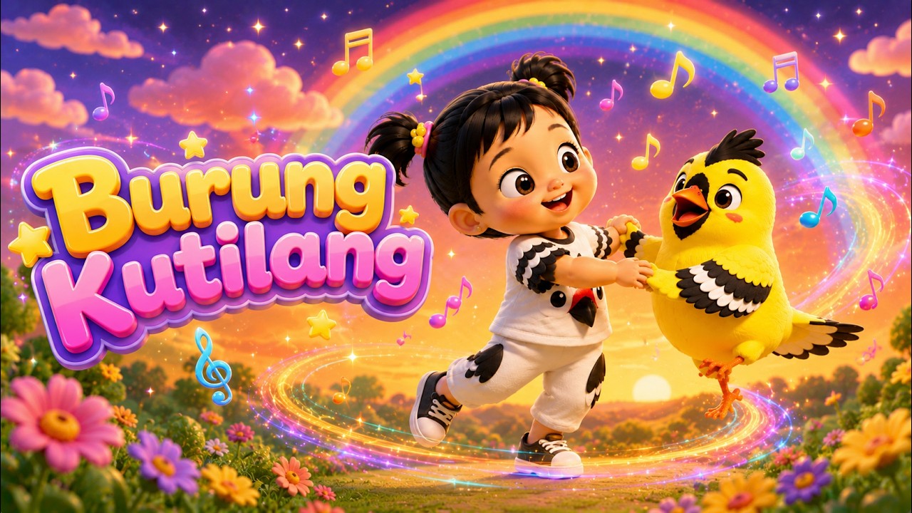 BURUNG KUTILANG 🐦 LAGU ANAK INDONESIA TERBARU