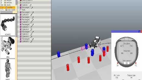 Khepera III robot simulation on V-REP
