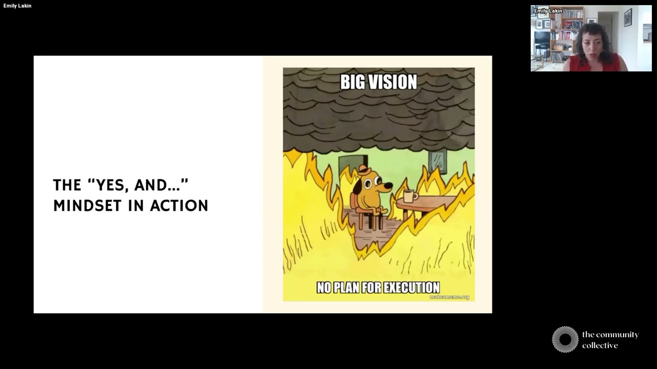 From “No” to “Yes, And…”: Reframing Collaboration to Strengthen Community Leadership | Emily Lakin