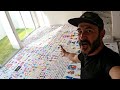 ARTISTA MEXICANO CUBRE EL PISO DE SU CASA pero CON TODOS SUS DIBUJOS ( Más sorteo de marcadores)