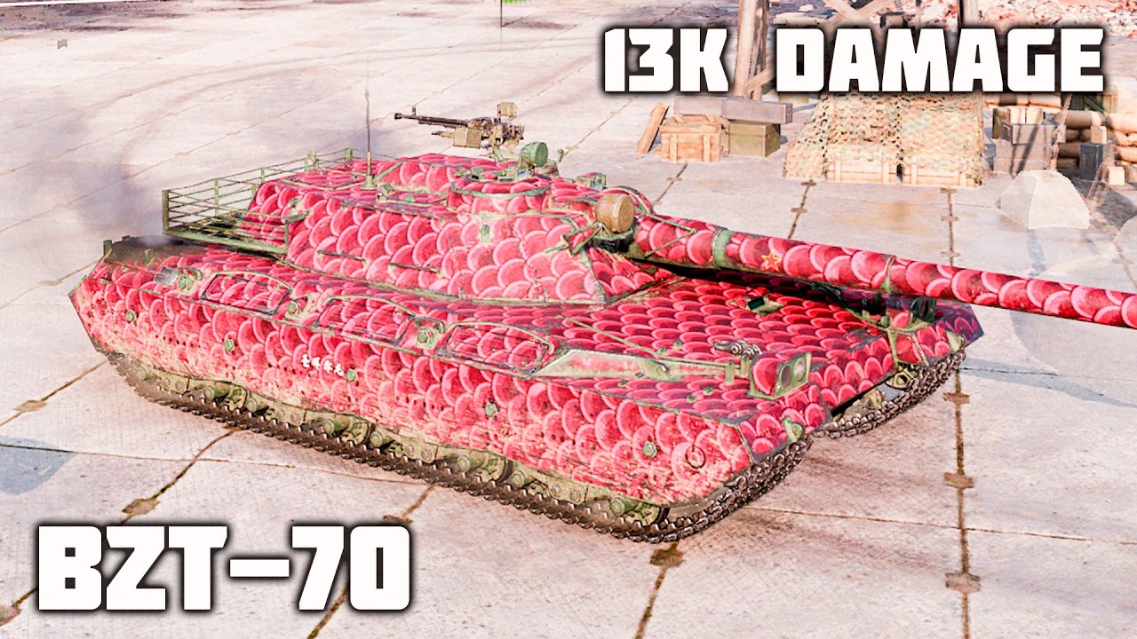 BZT-70 WoT – 7Kills, 13K Damage