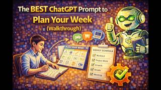 The BEST ChatGPT Prompt to Plan Your Week (Walkthrough)