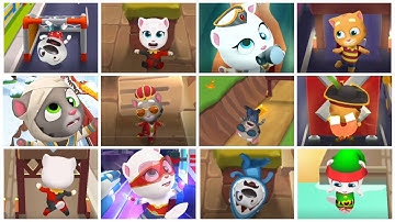 Talking Tom Gold Run - 400 Funny Fails