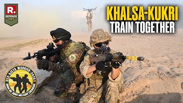 India Shares War Lessons With UK Army in Exercise Ajeya Warrior