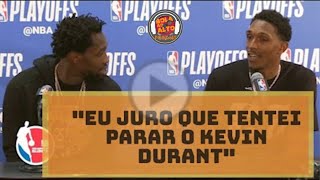 Lou Williams E Patrick Beverley Falam Sobre Como Foi Parar O Kevin Durant Legendado - Pt Br
