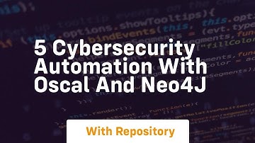 5 cybersecurity automation with oscal and neo4j