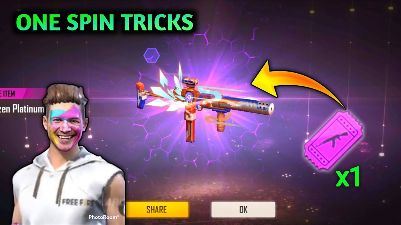 New Weapon Royale 1 Spin Trick | New Weapon Royale Free Fire 1 Spin Trick | New Weapon Royale