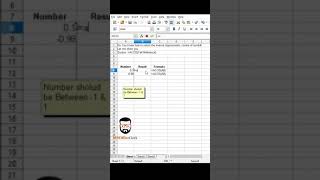 How to use ACOS Function in OpenOffice