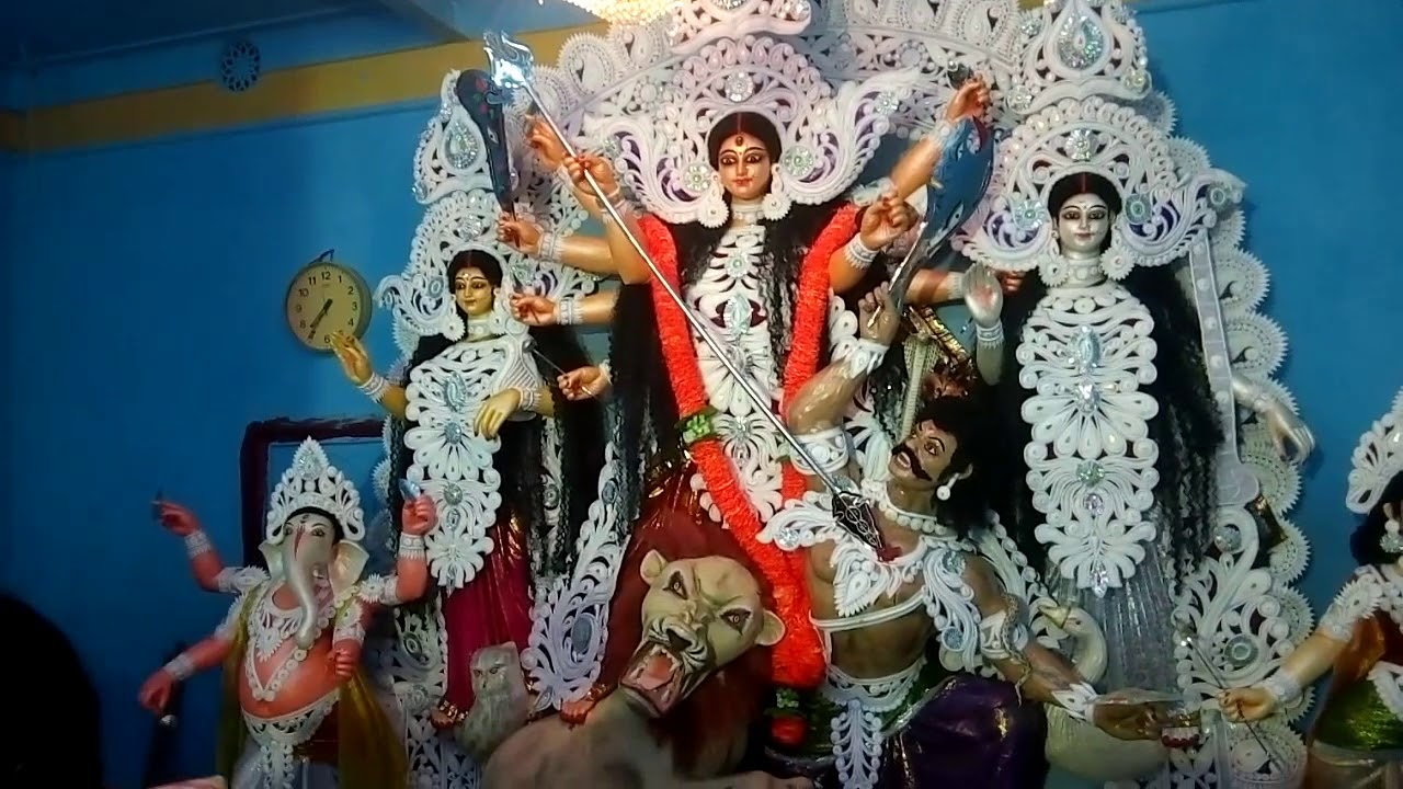 DURGA PUJA Naba Patrika Prabesh O Saptami Pujo