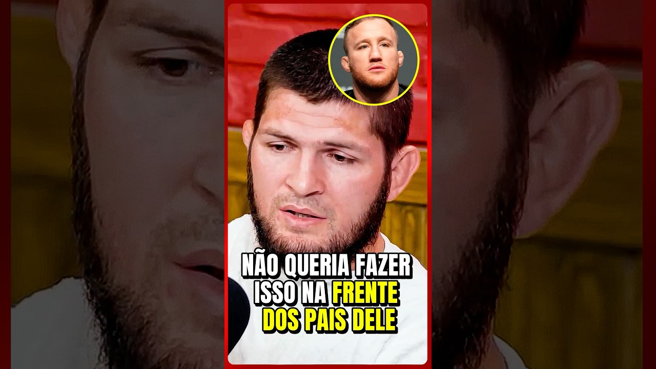 KHABIB fez isso para NÃO QUE**AR o braço de Gaethje!... #ufc  #khabib #khabibnurmagomedov