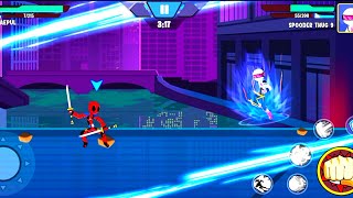 Stickman Superhero - Super Stick Heroes Fight|Mobile Gameplay|Parbat Gaming screenshot 4