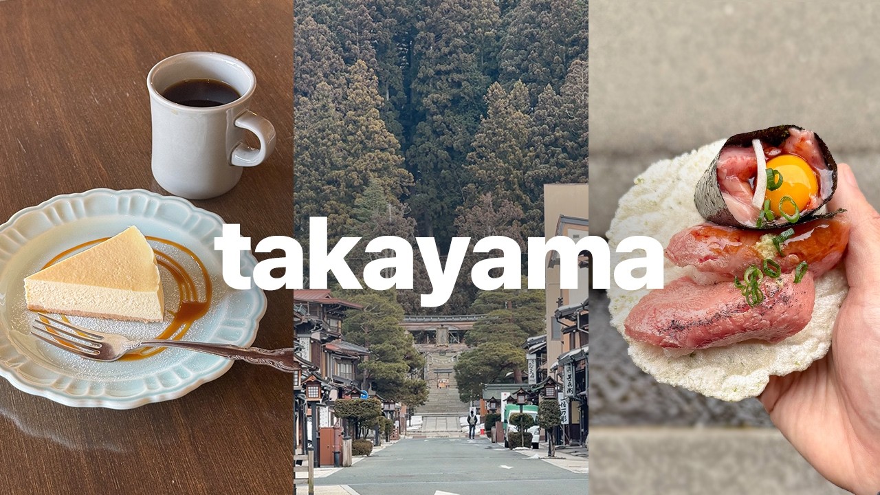 일본의 작은 교토, 다카야마 소도시 여행