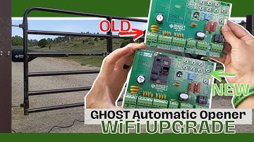 Ghost Controls Gate Opener WiFi UPGRADE (+ a peek at the phone app!)