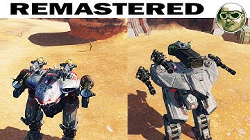 WAR ROBOTS REMASTERED!  NEW GRAPHICS WAR ROBOTS TEST SERVER