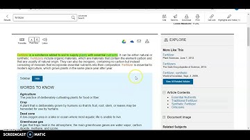 How to use the Gale Resources