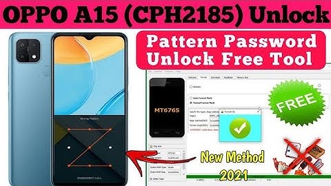OPPO A15 CPH2185 Pattern & FRP Bypass File Free SP Flash Tool@TechnicalGuruji @TechnologyGyan