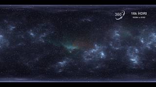 New project 3866: Animation of a space scene using a 16K 360° HDRI texture.