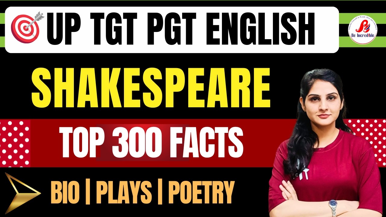🔴 TOP 300 Facts | William Shakespeare |All in One