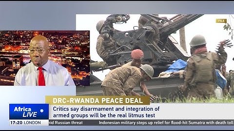 US-brokered DR Congo, Rwanda pact faces test with renewed fighting