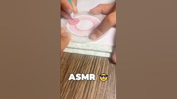 spirographic AsmR part 5 #asmr #art #asmrtriggers #drawing #asmrsounds #satisfying