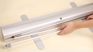 How to Set Up a Standard Retractable Banner Stand
