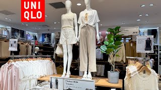 UNIQLO NEW EASY HOT WEATHER FASHION 👒☀️ SUMMER 2024 COLLECTION