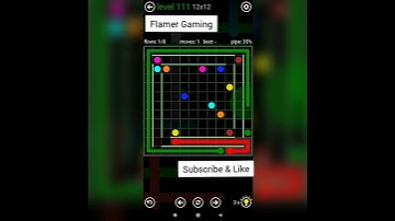 Flow Free || Courtyard Spin || 12x12 || Level 111 To 120 Gameplay