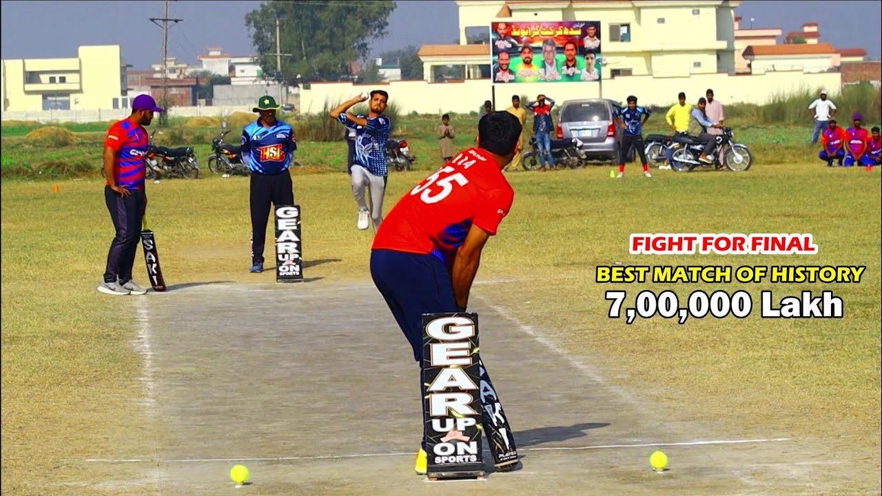 BEST MATCH HISTORY OF CRICKET | USAMA ALI VS FAHAD MIAN CHANNU - YouTube