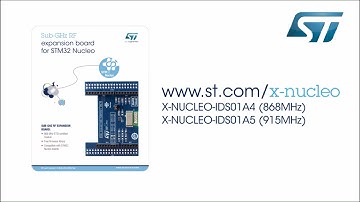 Getting started with Sub-Gigahertz RF expansion board (STM32 ODE, X-NUCLEO-IDS01A4 )