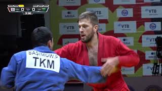 GADZHIEV Shamil vs BASHIMOV Parahat. World SAMBO Cup 2023 in Kyrgyzstan