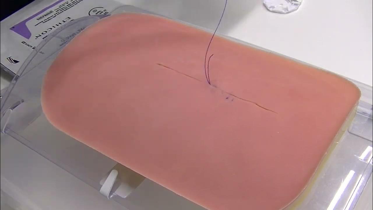 Buried Deep Dermal Sutures training using the BDS model. YouTube