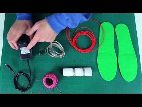 Video: How To Make Heated Insoles