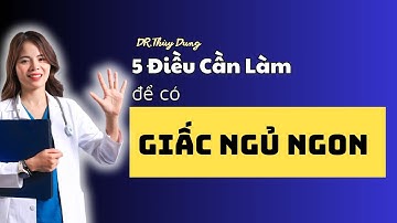 5 điều cần làm để có giấc ngủ ngon |Dr Thùy Dung #drthuydung #shorts #giacngu #suckhoe #doisong
