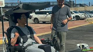 Custom made Fishing Rod switch control for people living with Cerebral Palsy & other disability by cerebral palsy Sam Ren Productions 366 views 8 months ago 3 minutes, 55 seconds