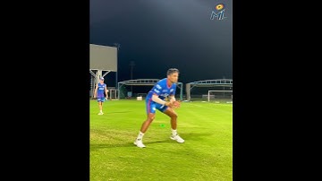 Catching drill ft. Suryakumar Yadav, Jaydev Unadkat & Riley Meredith | Mumbai Indians