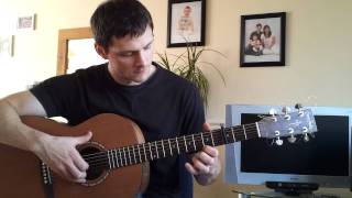 how to play for my father by andy mckee - guitar lesson / tutorial 4/7