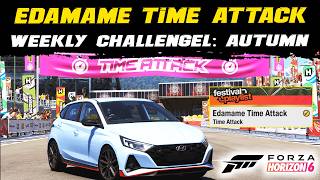 EDAMAME TIME ATTACK LOCATION Forza Horizon 6 | Weekly Challenge AUTUMN SEASON