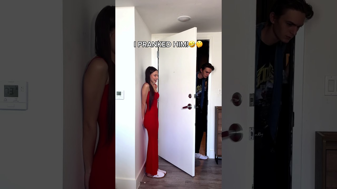 I pranked him! 😂 #humor #couple #viral