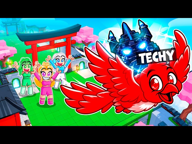 I Became A Helpful BIRD In Roblox Steal An Egg...