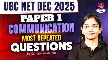 UGC NET Paper 1 Communication | UGC NET Communication Paper 1 | UGC NET Communication Questions