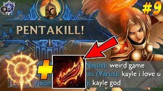 True "ELO HELL" 1v9 Carry | STOP PLAYING KAYLE WRONG! PENTAKILL GUARANTEED! Iron IV to Diamond Ep #9